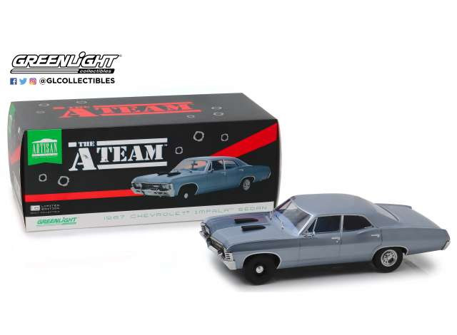 A Team Diecast Modell 1 18 1967 Chevrolet Impala Sport Sedan